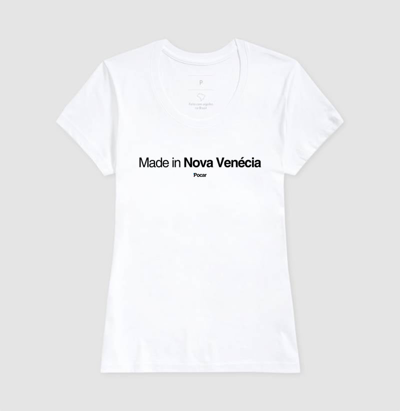 Camiseta | Made in Nova Venécia