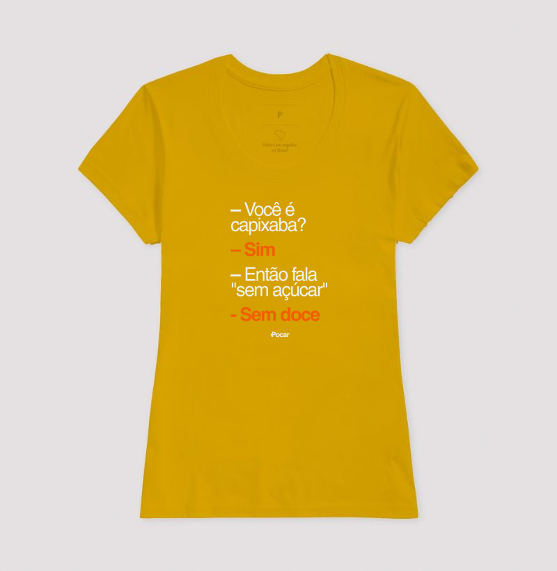 Camiseta | Capixabês - Sem doce