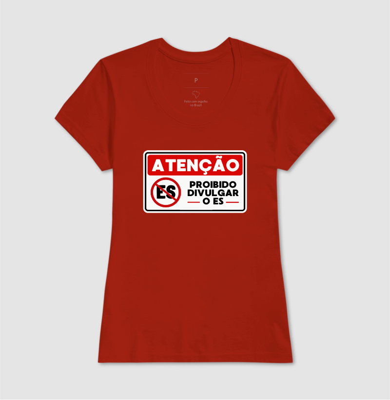 Camiseta | Proibido divulgar o ES