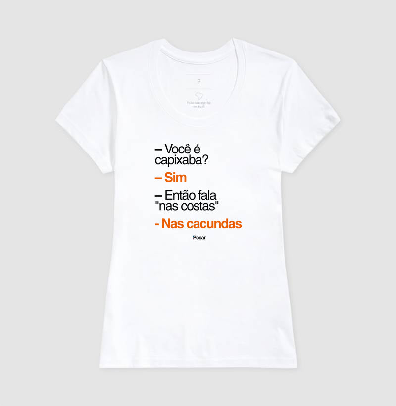 Camiseta | Capixabês - Na cacundas