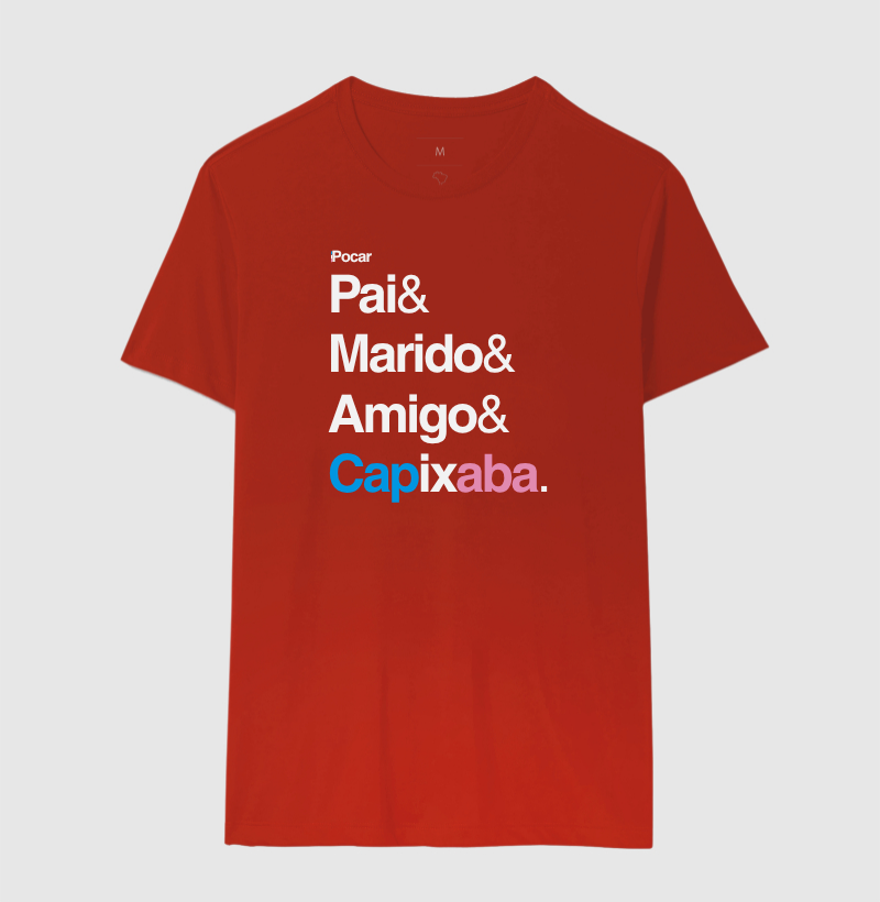 Camiseta | Pai, Marido, Amigo e Capixaba