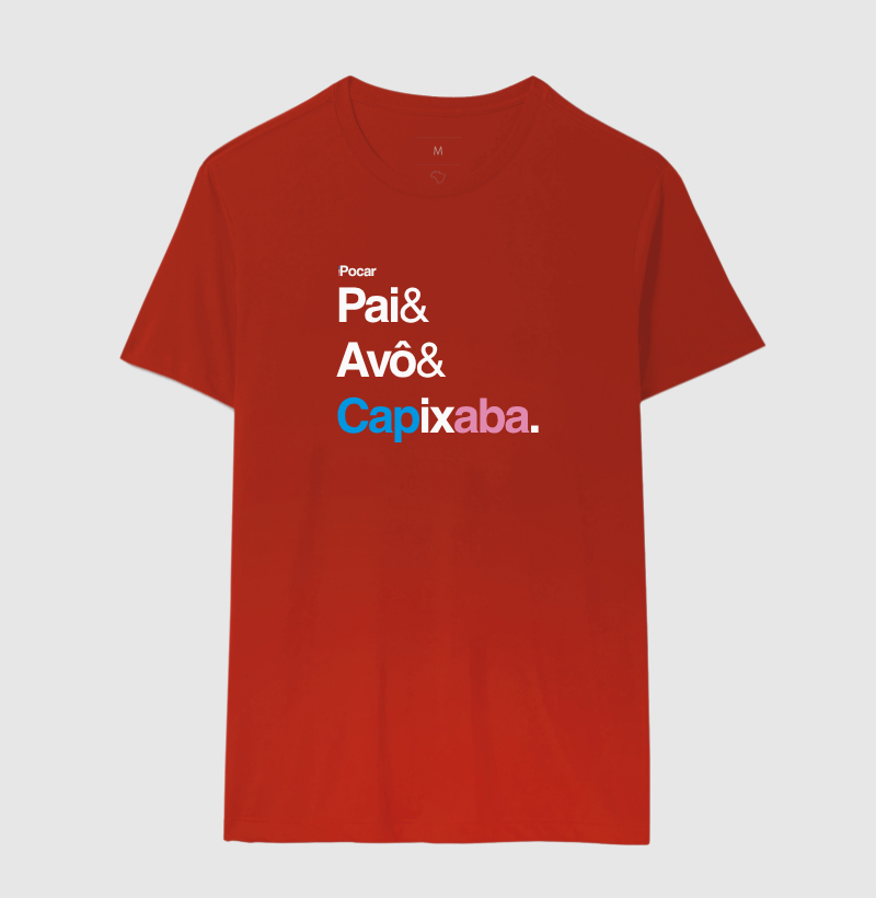 Camiseta | Pai, Avô e Capixaba.