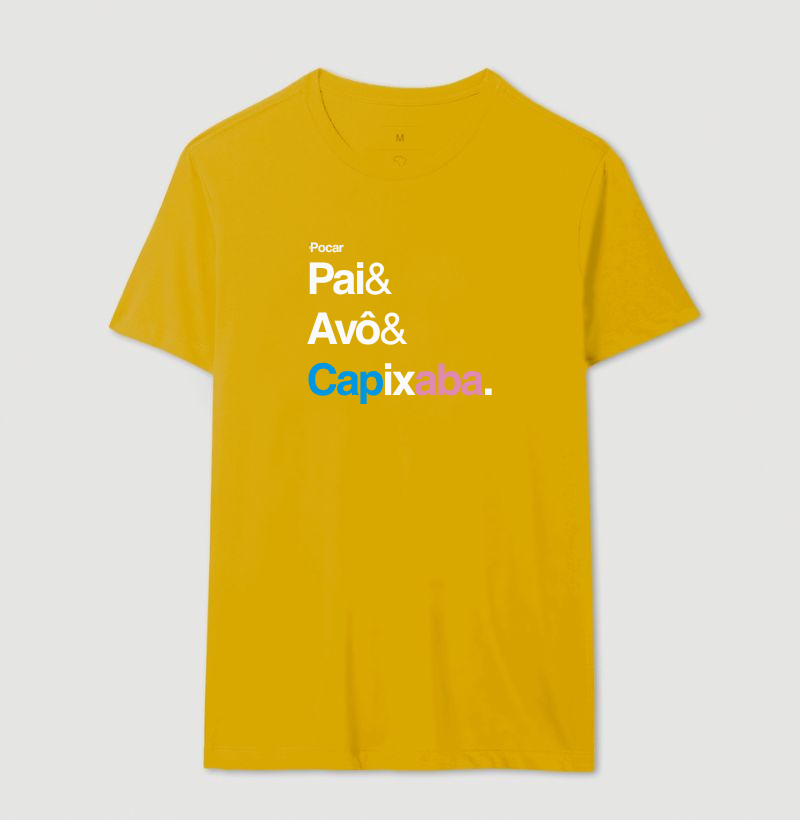 Camiseta | Pai, Avô e Capixaba.