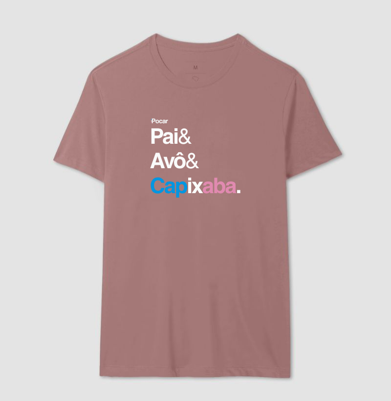 Camiseta | Pai, Avô e Capixaba.