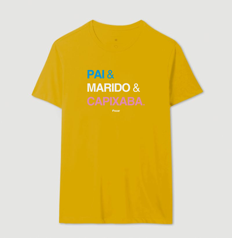 Camiseta | Pai, Marido e Capixaba