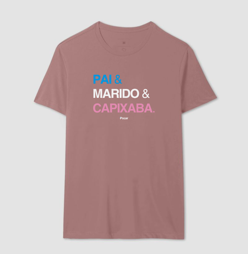 Camiseta | Pai, Marido e Capixaba