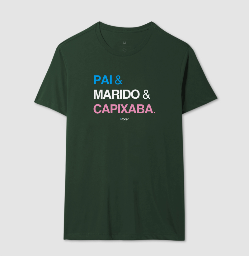 Camiseta | Pai, Marido e Capixaba