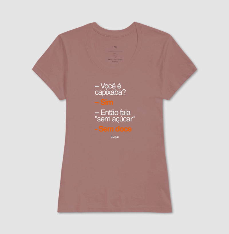 Camiseta | Capixabês - Sem doce