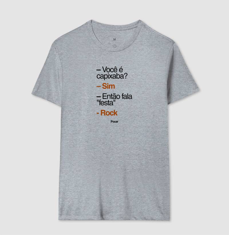 Camiseta | Capixabês - Rock