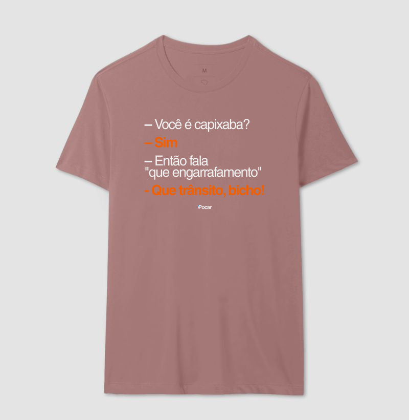 Camiseta | Capixabês - Que trânsito, bicho!