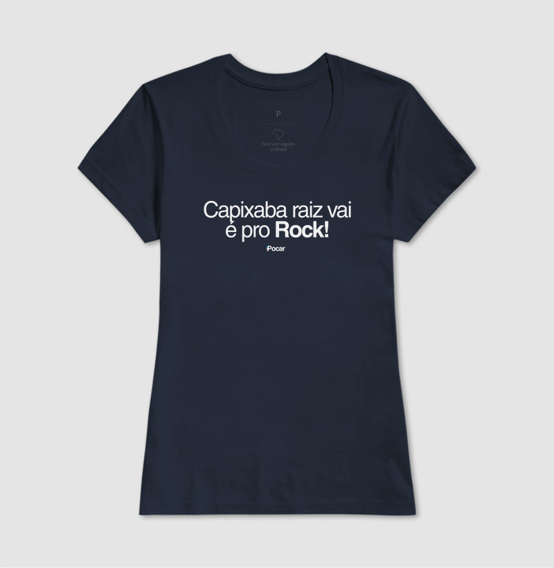 Camiseta | Capixaba raiz vai é pro Rock!