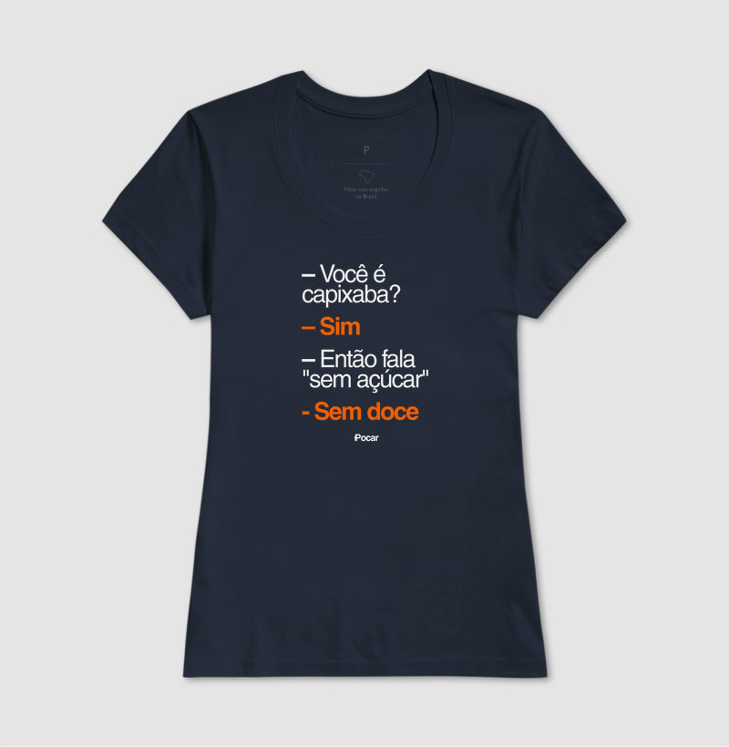 Camiseta | Capixabês - Sem doce