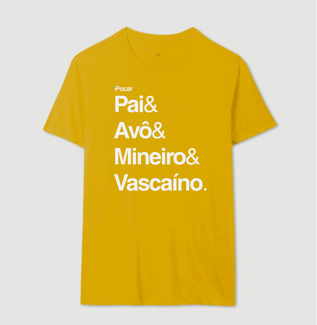 Camiseta | Pai, Avô, Mineiro e Vascaíno