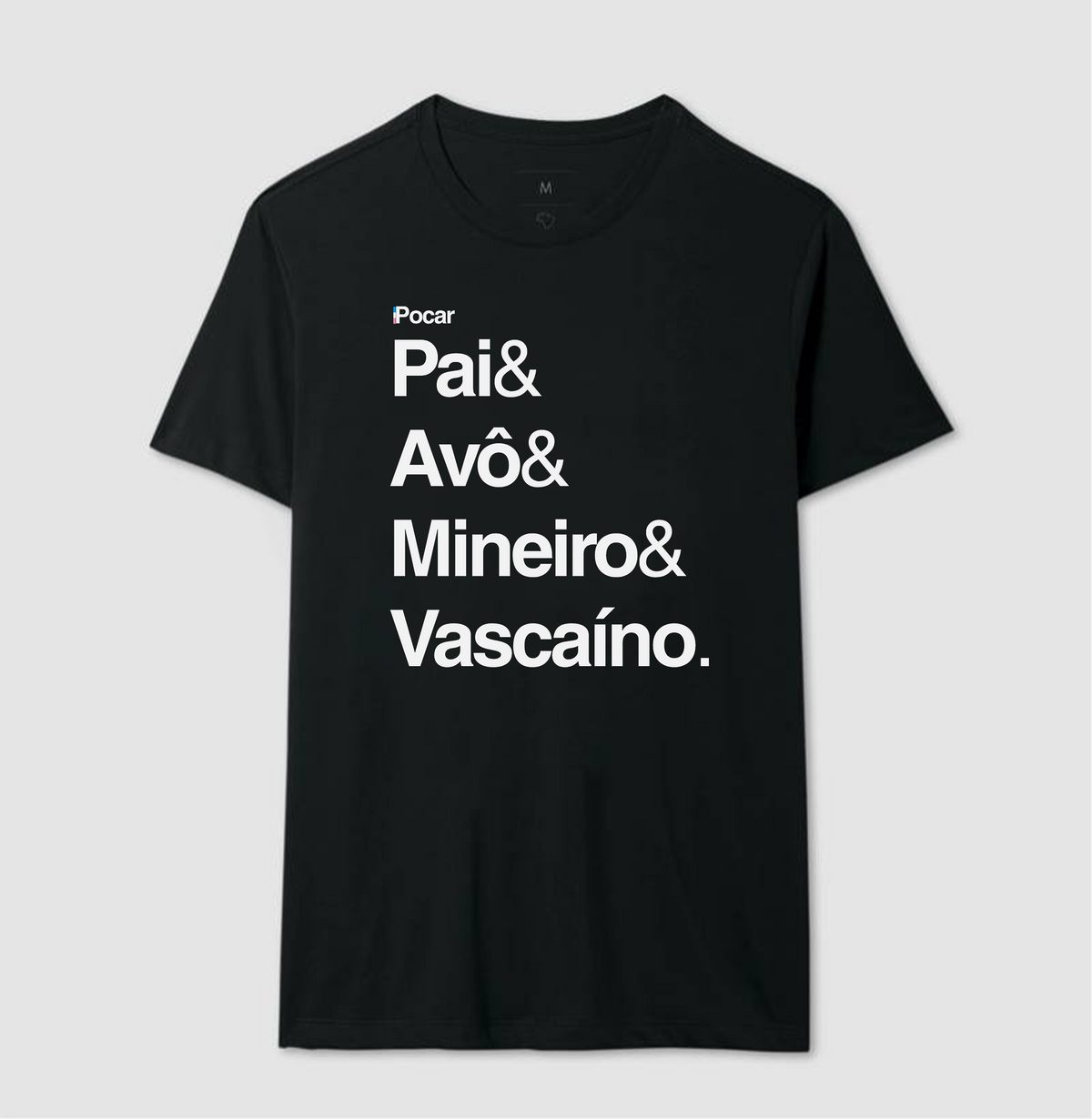 Camiseta | Pai, Avô, Mineiro e Vascaíno