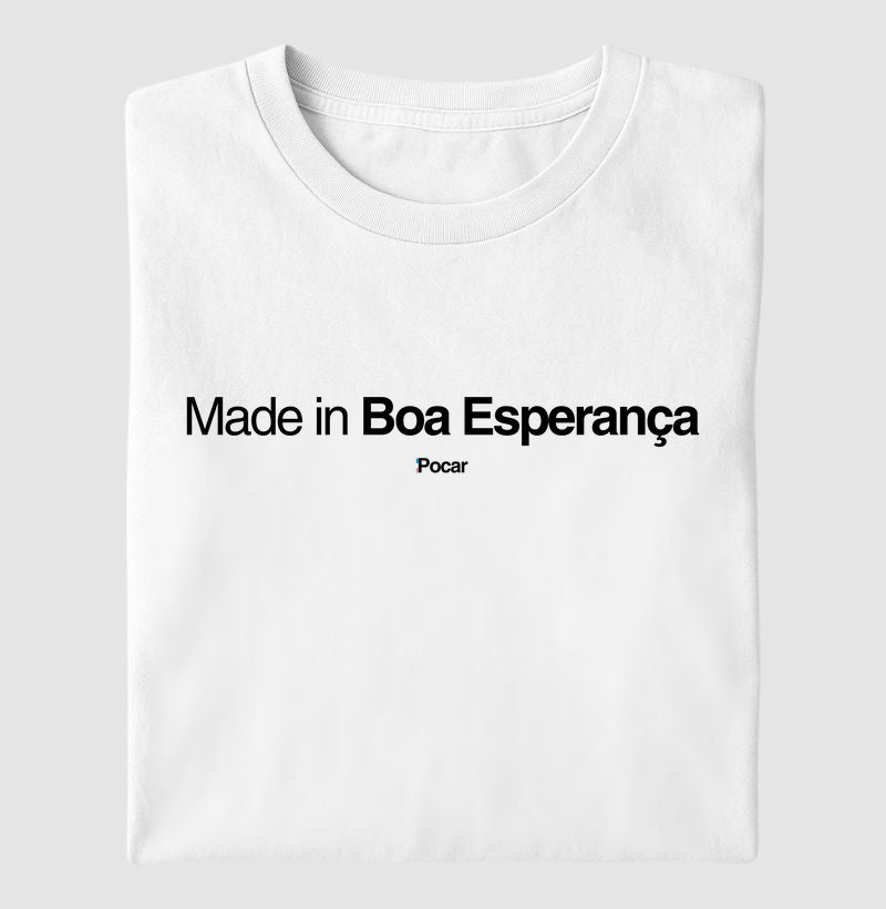 Camiseta | Made in Boa Esperança