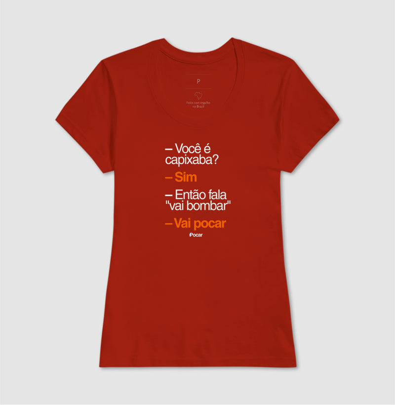 Camiseta | Capixabês - Vai pocar