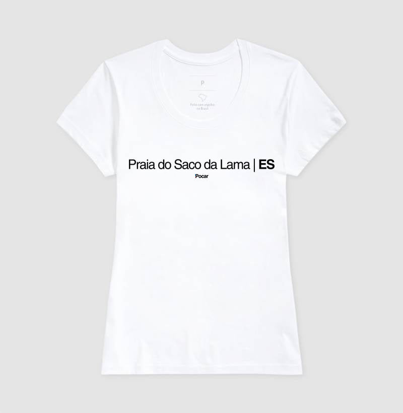 Camiseta | Praia do Saco da Lama | ES