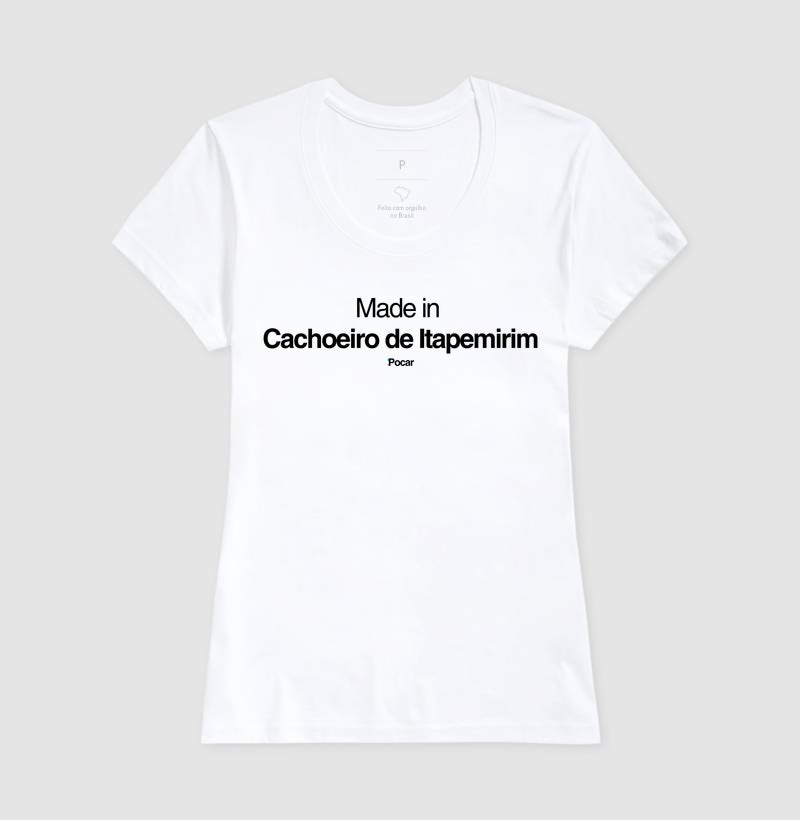 Camiseta | Made in Cachoeiro de Itapemirim