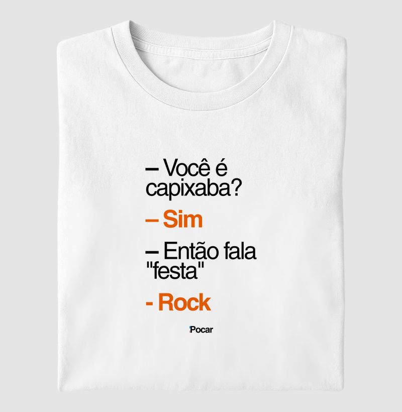 Camiseta | Capixabês - Rock