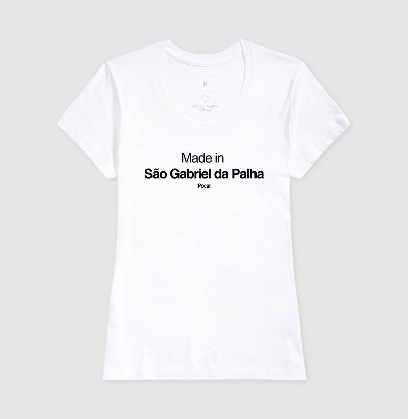 Camiseta | Made in São Gabriel da Palha