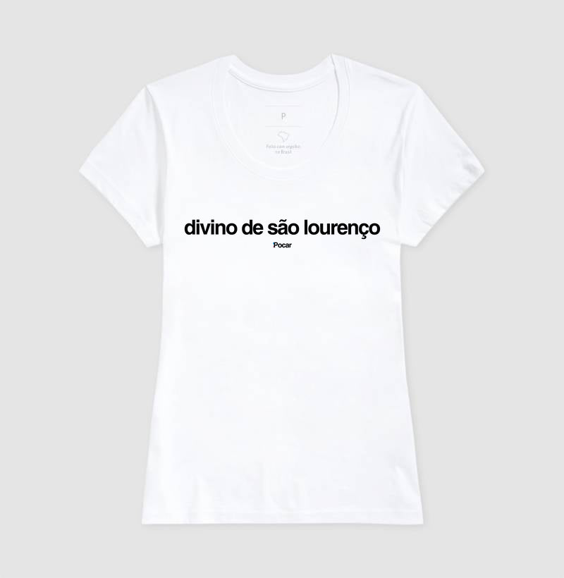 Camiseta | divino de são lourenço