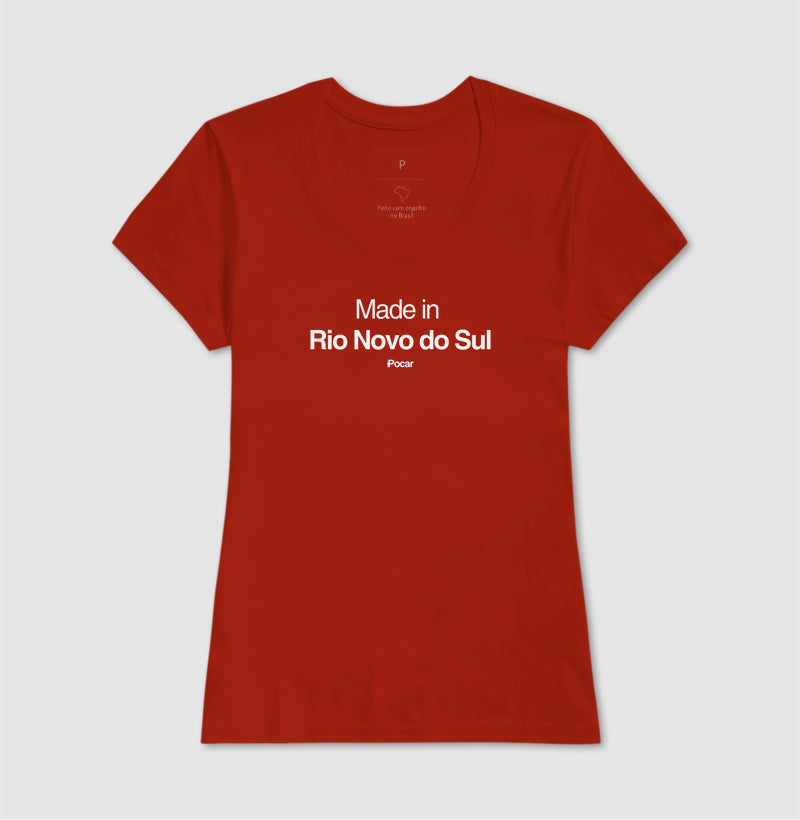 Camiseta | Made in Rio Novo do Sul