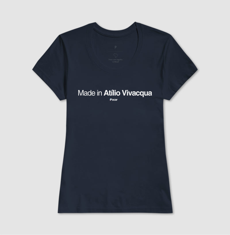 Camiseta | Made in Atílio Vivácqua