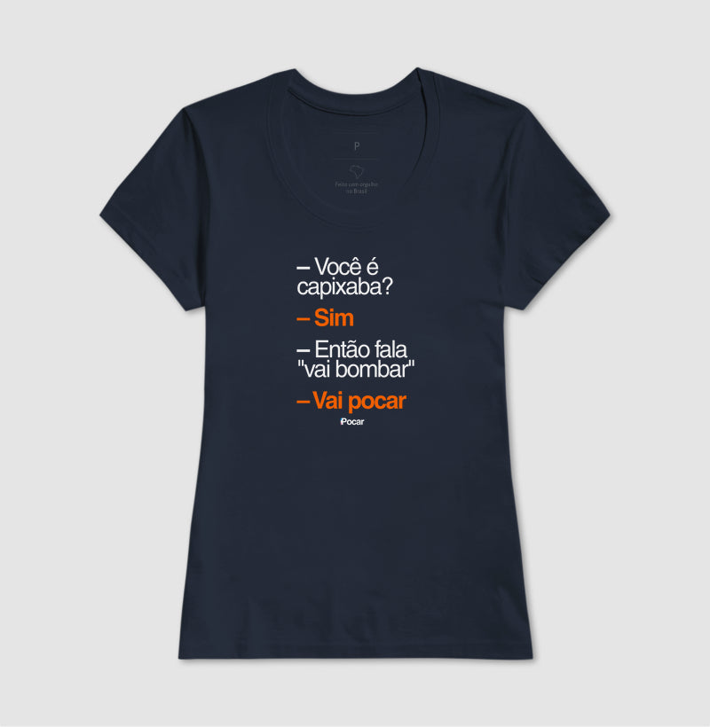 Camiseta | Capixabês - Vai pocar