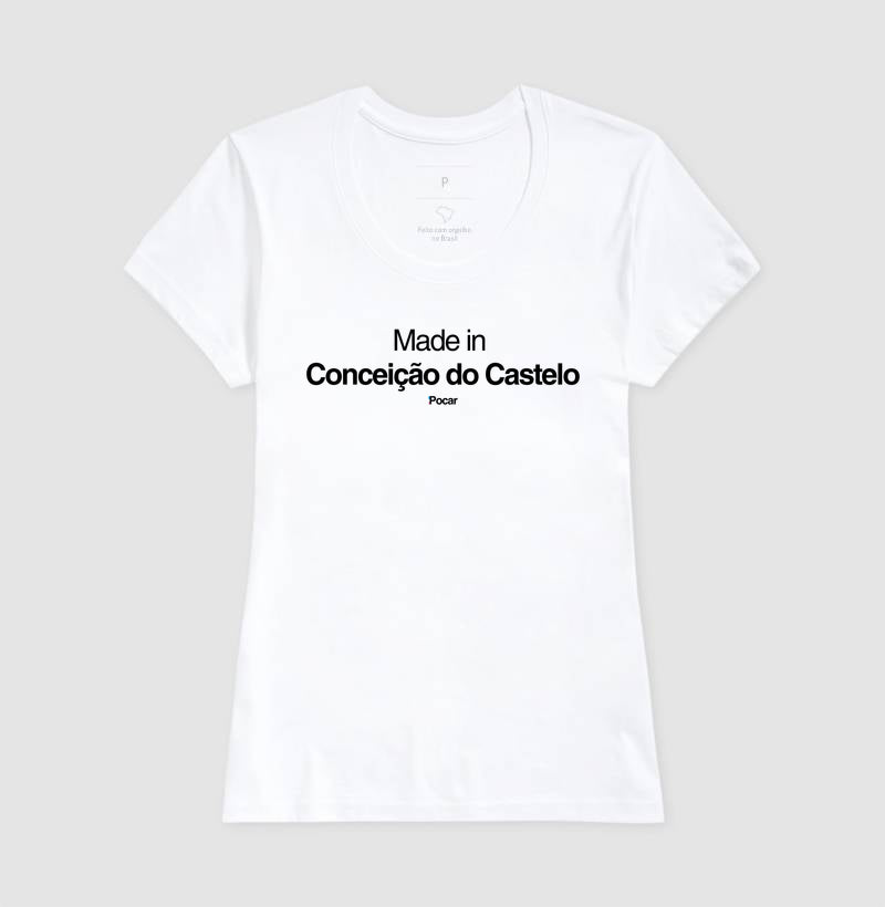 Camiseta | Made in Conceição do Castelo