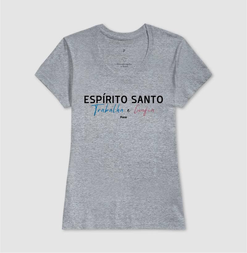 Camiseta | ESPÍRITO SANTO - Trabalha e Confia