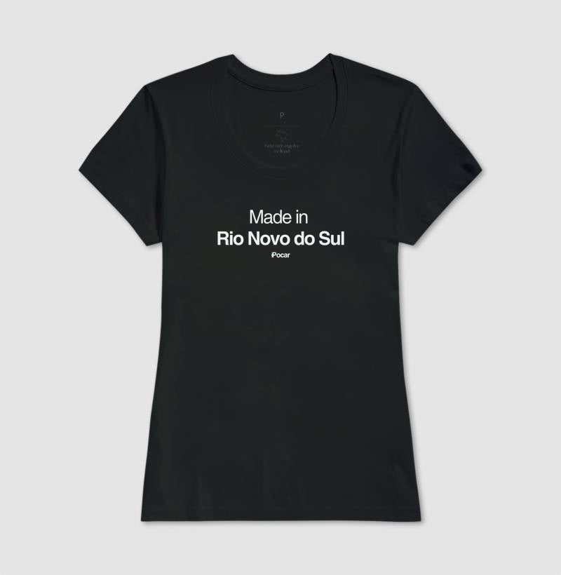 Camiseta | Made in Rio Novo do Sul