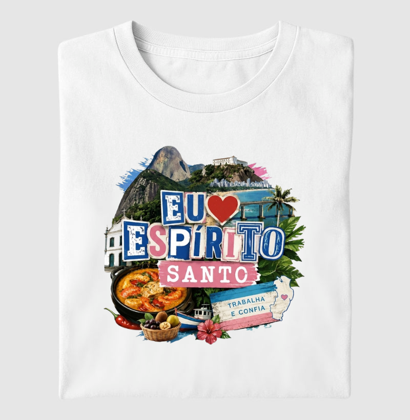 Camiseta | Eu Amo Espírito Santo