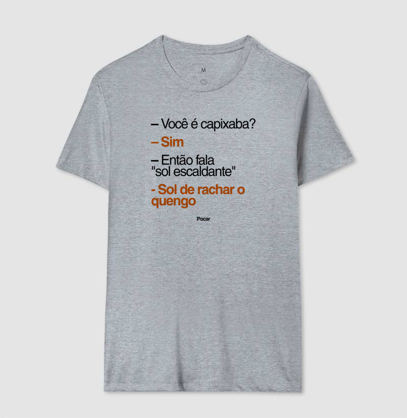 Camiseta | Capixabês - Sol de rachar o quengo