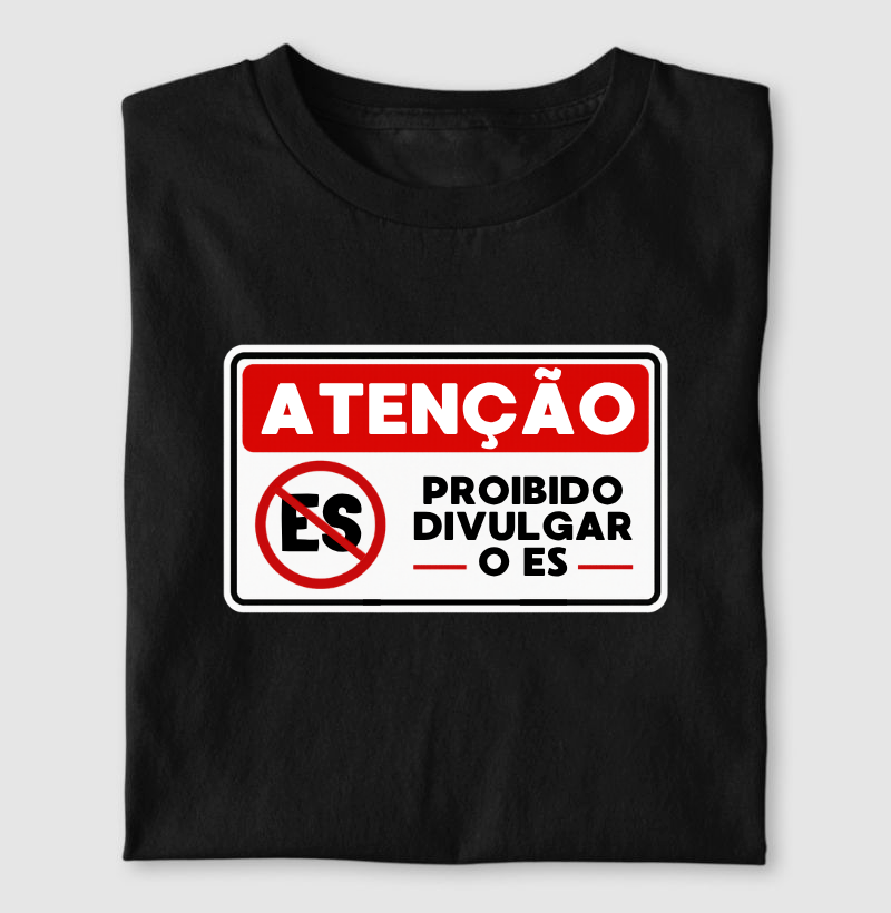Camiseta | Proibido divulgar o ES