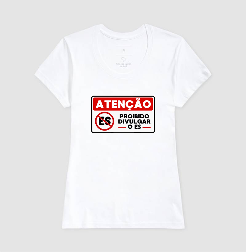 Camiseta | Proibido divulgar o ES