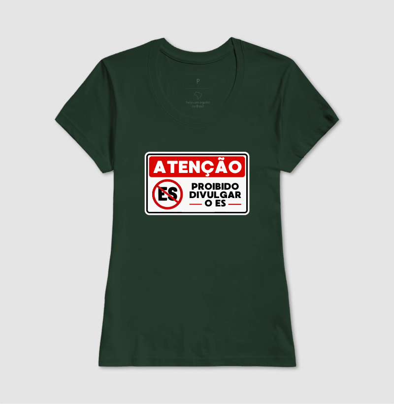 Camiseta | Proibido divulgar o ES