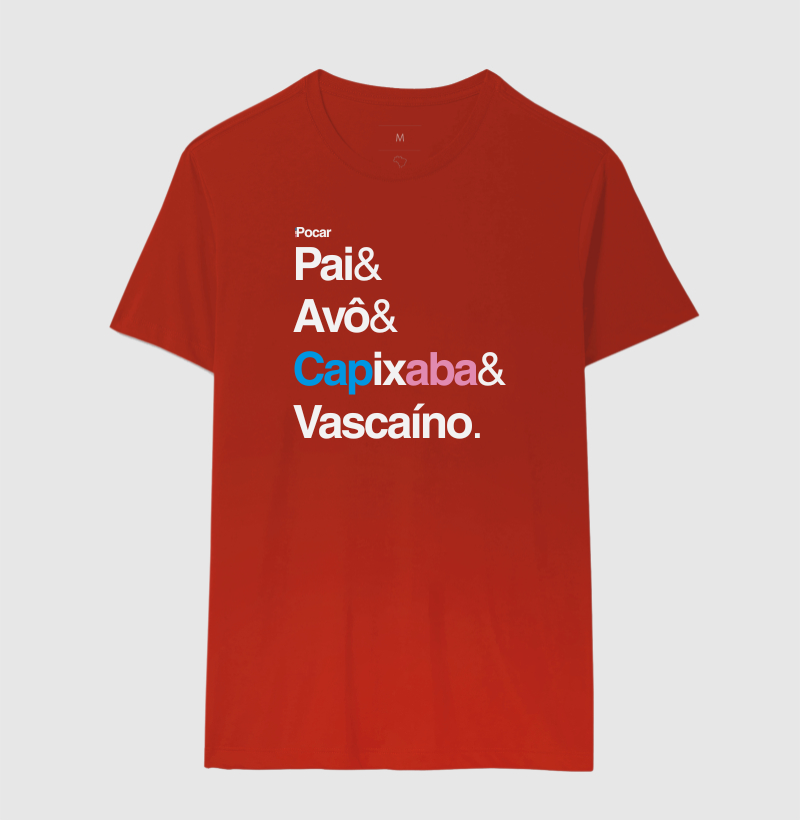 Camiseta | Pai, Avô, Capixaba e Vascaíno