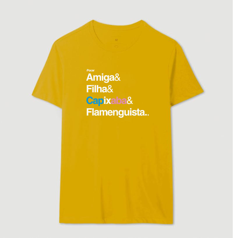 Camiseta | Amiga, Filha, Capixaba e Flamenguista