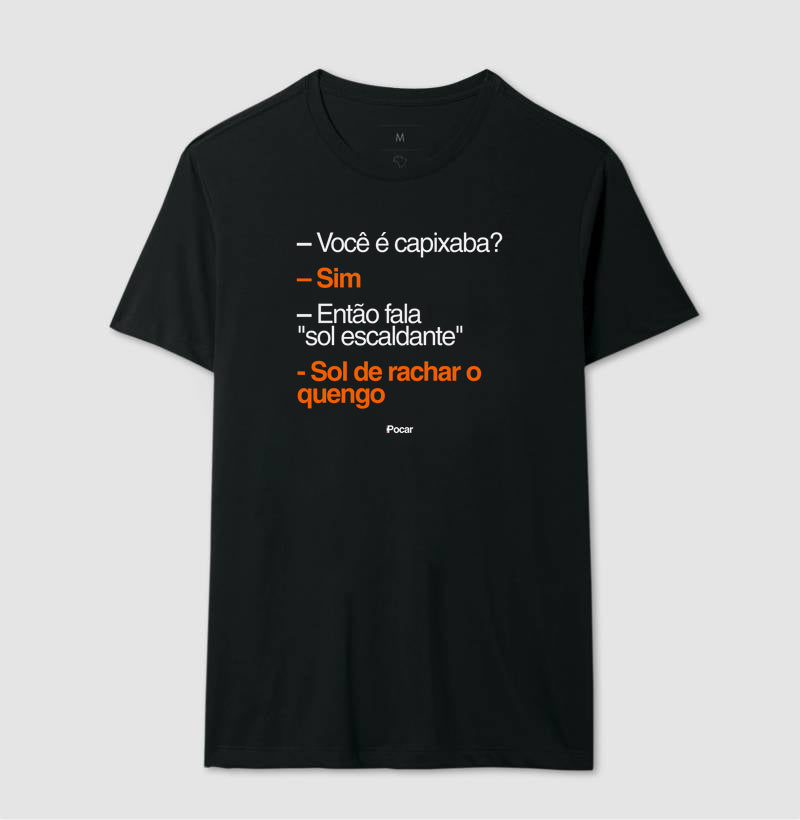 Camiseta | Capixabês - Sol de rachar o quengo