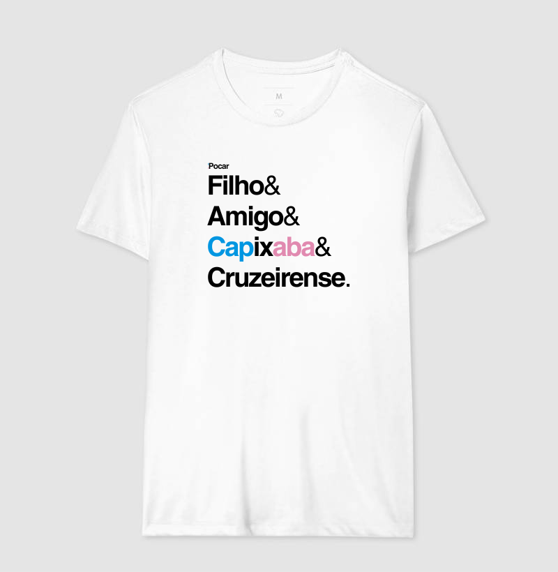 Camiseta | Filho, Amigo, Capixaba e Cruzeirense
