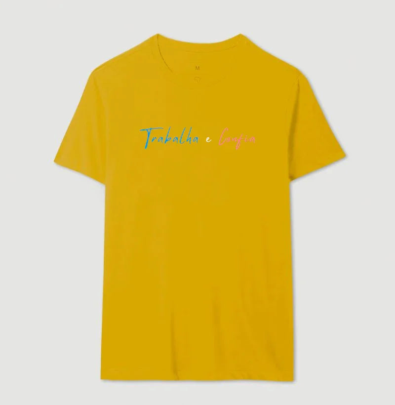 Camiseta | Trabalha e Confia