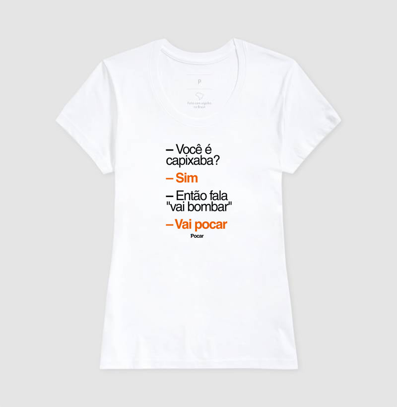 Camiseta | Capixabês - Vai pocar