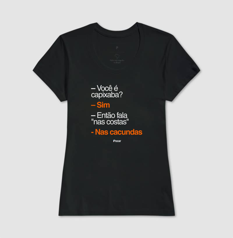Camiseta | Capixabês - Na cacundas
