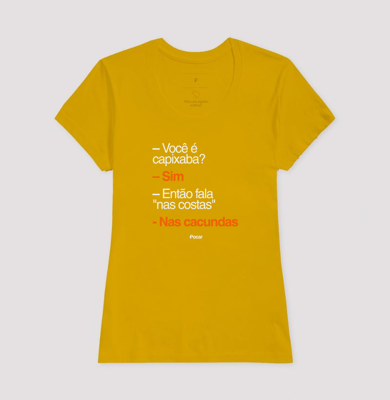Camiseta | Capixabês - Na cacundas