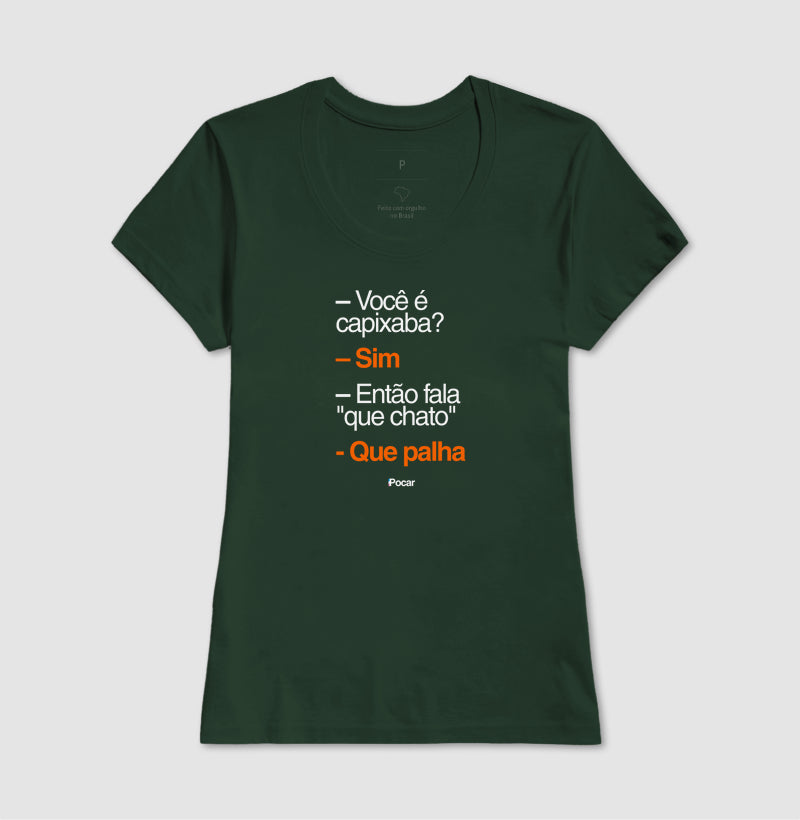 Camiseta | Capixabês - Que palha