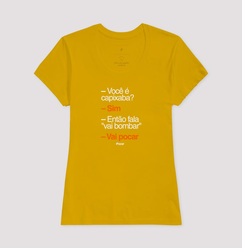 Camiseta | Capixabês - Vai pocar