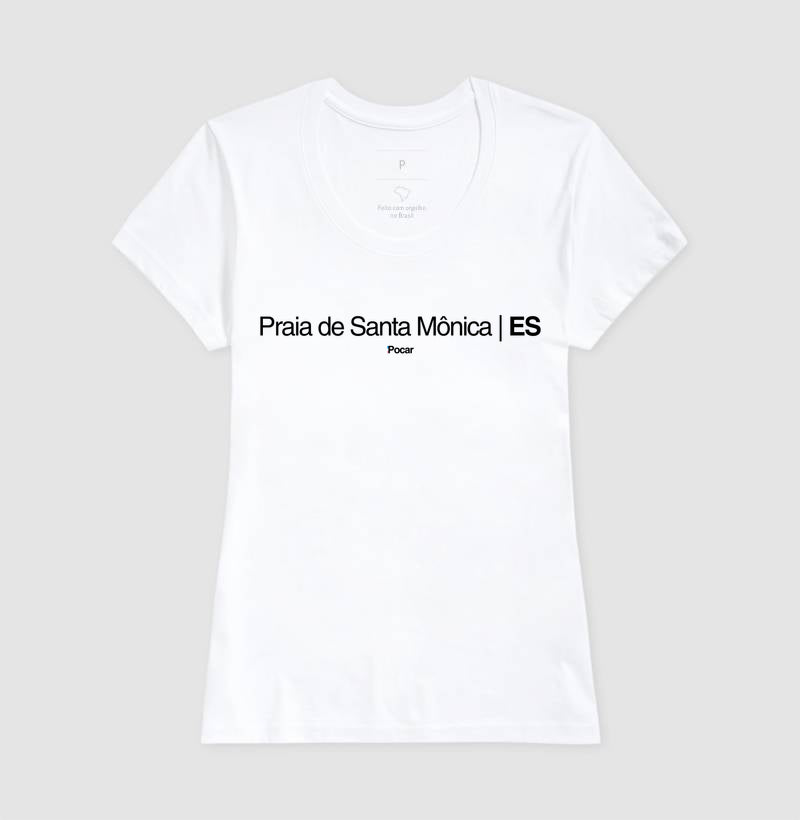 Camiseta | Praia de Santa Mônica | ES