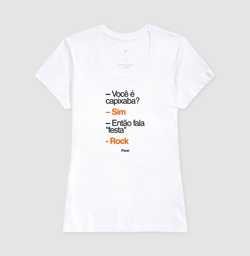 Camiseta | Capixabês - Rock