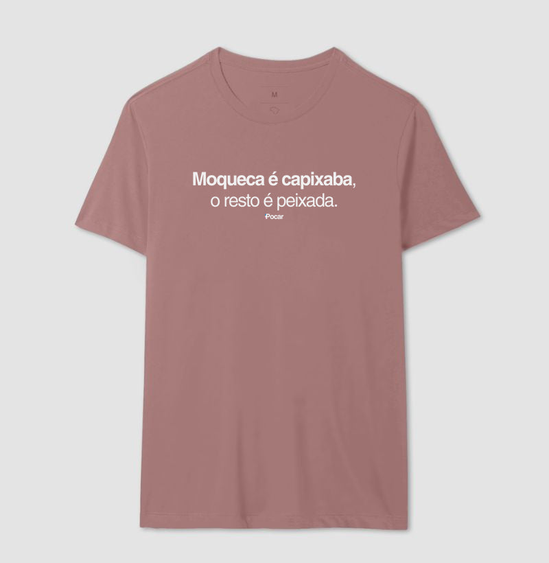 Camiseta | Moqueca é Capixaba, o resto é peixada.