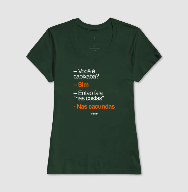 Camiseta | Capixabês - Na cacundas